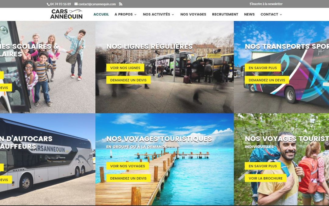 En 2020, nouveau site pour CARS ANNEQUIN !